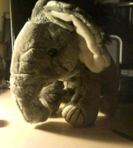 Jumbo den glade elefant